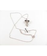 925 STERLING SILVER stamped CHAIN ​​WITH TEDDY PENDANT - BEST PRICE BEST... - $124.98 CAD