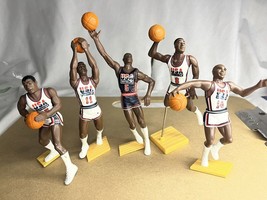 1992 Starting Lineup Dream Team  Lot X5 Johnson Malone Robinson Pippin B... - $20.00