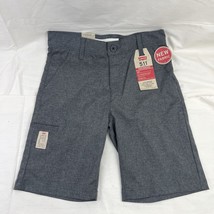 Levis 511 Grey boys Sz 12 W26 Slim Stretch Performance Shorts Dry UV Pro... - £14.14 GBP