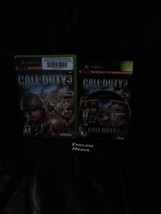 Call of Duty 3 Microsoft Xbox CIB Video Game - £7.12 GBP