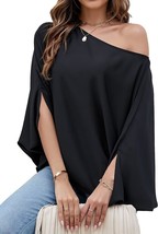 Women&#39;s Flowy Loose Off Shoulder - £39.53 GBP