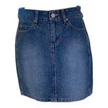 JW Division of Junction West Womens Denim Skirt Size 4 Embroidered Back Pockets - $9.80