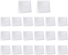 20 Pack Mini Clear Organizer Pouches Mini Clear Makeup Bag Small PVC Transparent - £19.53 GBP