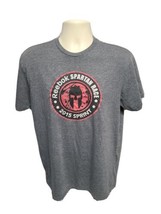 2015 Reebok Spartan Race Sprint Finisher Trifecta Qualifier Adult L Gray TShirt - $19.80