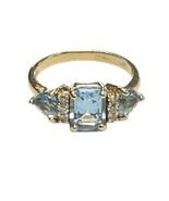 Women&#39;s Cluster ring 14kt Yellow Gold 471404 - $5,483.25 MXN