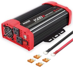 Nddi 1500W Car Power Inverter 12V Dc To 110V Ac Car Converter Charger Adapter - $124.95