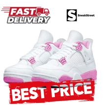 Sneakers Jumpman Basketball 4, 4s - Pink (SneakStreet) high quality shoes - $89.00