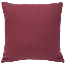Tuscany Linen Wine Throw Pillow 17x17 - £29.53 GBP