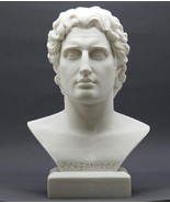 ALEXANDER the GREAT Head Bust Greek Cast Marble Statue Sculpture - $163.29 CAD