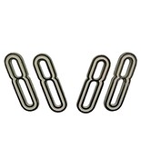 1949-54 Olds Oldsmobile Super 88 Rear Door Fender Emblem 4 Piece Emblem Set - $168.99