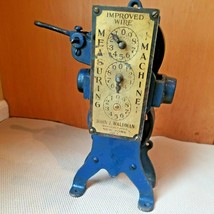 Antique John J. Waldman Improved Wire Measuring Machine, New York USA - £137.45 GBP