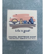 Life Is Good MENS BAR SOAP - 1 PACK  3 BARS/Coastal Driftwoon Scent - $12.99