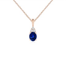 Authenticity Guarantee

ANGARA 0.44 Ct Oval Sapphire Solitaire Pendant with T... - $1,129.00