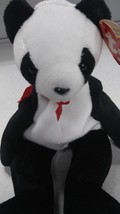 Ty Beanie Babies Fortune the Black and White Panda Bear - $9.50