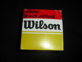 Wilson A9061 TN-Poly Core Leather Softball VINTAGE TN-100 - $12.86
