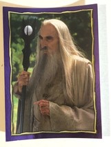 Lord Of The Rings Trading Card Sticker #l Christopher Lee - £1.57 GBP