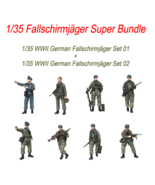 1/35 WWII Overlord Fallschirmjäger Early War Set of 8 Figures Resin Kit - $55.34