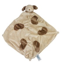 Angel Dear Brown Puppy Dog Nub Lovey Security Blanket 12”x12” Baby Plush EUC - £10.11 GBP