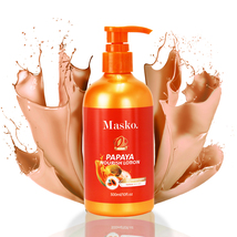 2 extra large size bottles Masko Papaya skin brightening/ bleaching lotion - £63.20 GBP