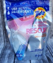 (1) Tide Brights &amp; Whites Rescue In Wash Laundry Booster 18 Count DISCON... - £27.19 GBP
