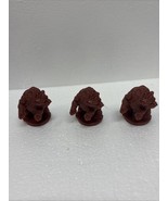 Lot of 3 Cave Bear Miniature Figures Dungeons &amp; Dragons Wrath of Ashardalon - $160.22 MXN