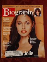 BIOGRAPHY magazine October 2003 Angelina Jolie Elizabeth Taylor Dean Kamen - £7.64 GBP