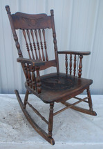 Wood Rocking Chair - £31.60 GBP