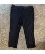 Roz &amp; Ali Size 24 Average Black Denim Jeans Women - $236.56 MXN