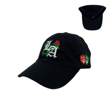 Los Angeles Laugh Now Red Cry Later Green Masks Dad Hat - £20.30 GBP