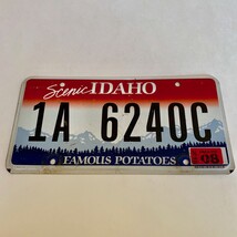 2015 United States Idaho Ada County Passenger License Plate 1A 6240C - $225.96 MXN