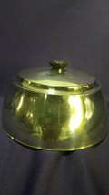 silver metal plate dome made in Argentina - $78.21