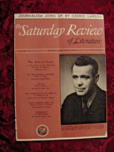 Saturday Review Magazine August 1 1942 W. G. Hardy Branch Cabell - £12.74 GBP