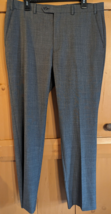 Ralph Lauren Pants Mens 36x32 Gray Dress Slacks High Performance Wool Tr... - $24.18