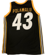 Troy Polamalu #43 Basketball Style Jersey-Medium Blemished - £15.72 GBP