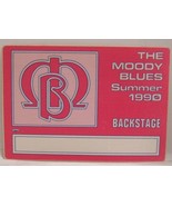 THE MOODY BLUES - VINTAGE ORIGINAL CLOTH CONCERT TOUR BACKSTAGE PASS - €8,55 EUR