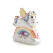 Unicorn with Rainbow Salt &amp; Pepper Set - £14.30 GBP