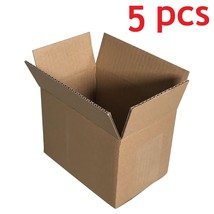 5 6x4x4 Cardboard Corrugated Paper Shipping Mailing Boxes Small Packing ... - £7.16 GBP