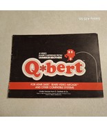 Atari 2600 Qbert game manual in great shape no rips or tears  - $8.42 CAD