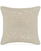 Hotel Collection Distressed Chevron 18&quot; Square Decorative Pillow T410826 - £51.59 GBP