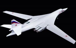 Academy 12621 Russian Air Force Tu-160 Blackjack Plamodel Plastic Hobby Model image 5