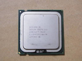  Intel Core 2 Duo SL9T9 6400 2.13GHz Dual Core Socket LGA775 CPU - $9.89