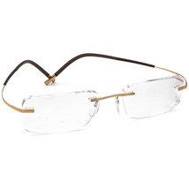 Silhouette Eyeglasses 7581 20 6050 Icon Collection Gold Rimless 50[]19 140 - £157.37 GBP