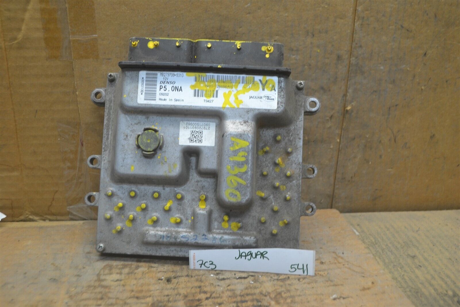 Primary image for 10-15 Jaguar XK Engine Control Unit ECU MB2797009310 Module 541-7C3
