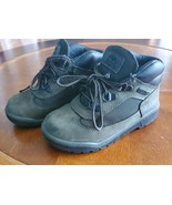 TIMBERLAND FIELD BOOTS Kids Youth Boys Sz 12y Green /Black Kids Boots - $445.96 MXN