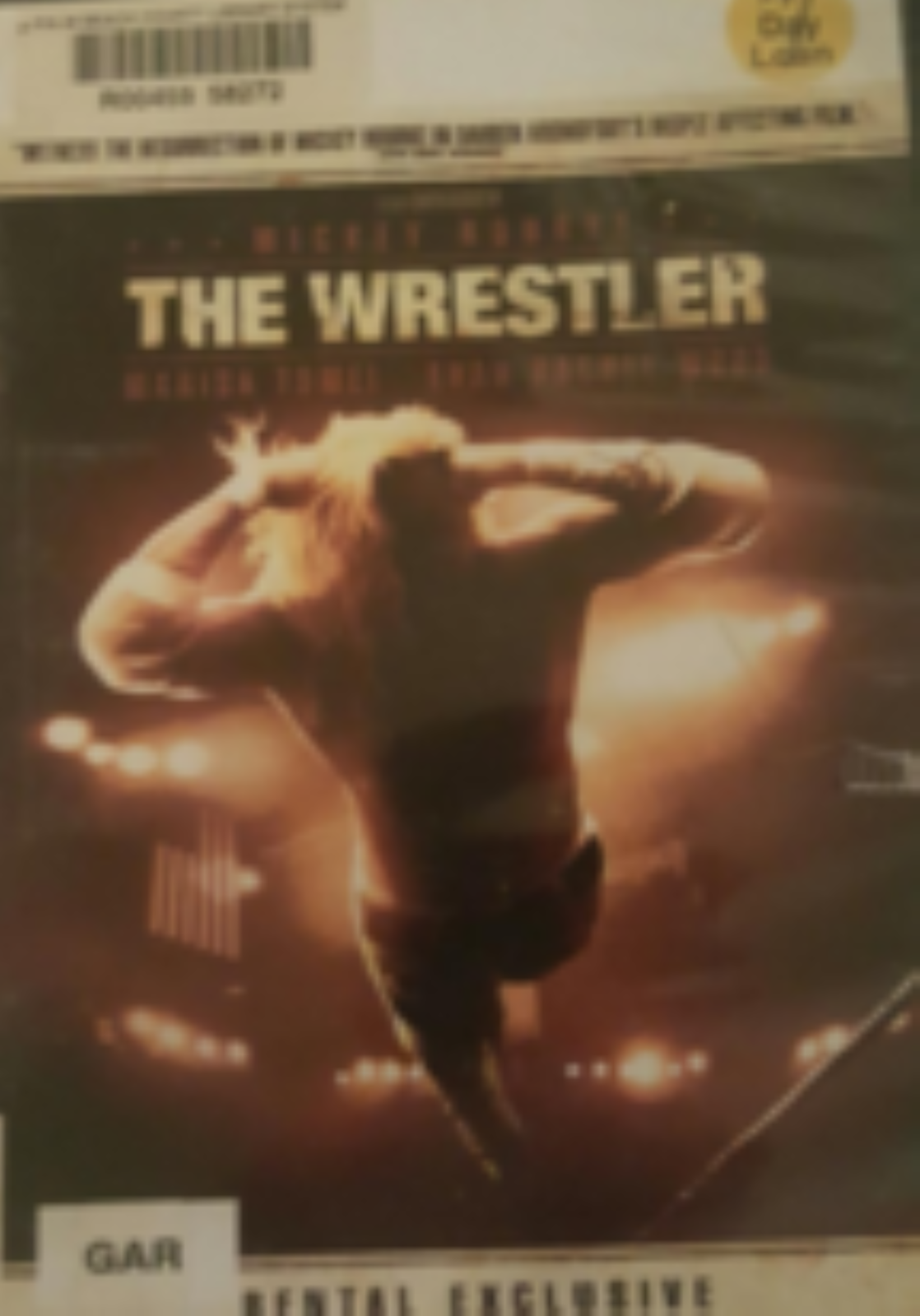 The Wrestler Dvd - $9.99