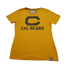 Nike Sportswear Shirt Womens M Yellow Round Neck Short Sleeve Cal Bears Tee - £20.51 GBP