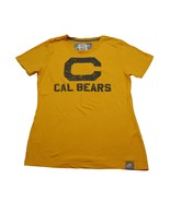 Nike Sportswear Shirt Womens M Yellow Round Neck Short Sleeve Cal Bears Tee - £20.25 GBP