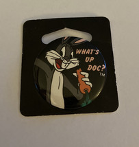 Bugs Bunny What&#39;s Up Doc? Button Pin NOS - £15.66 GBP