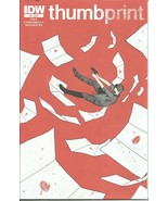 thumbprint #3 Joe Hill Jason Ciaramella Malhotra Ryall Uyetake IDW Augus... - $19.99
