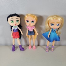 Boxy Girl Doll Lot Willa, Riley, Hazel As Shown 8&quot; Tall - £15.45 GBP